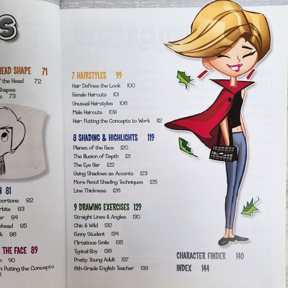 Cartoon Faces: How to Draw Heads, Features & Expressions by Hart, Christopher - Picture 6 of 10